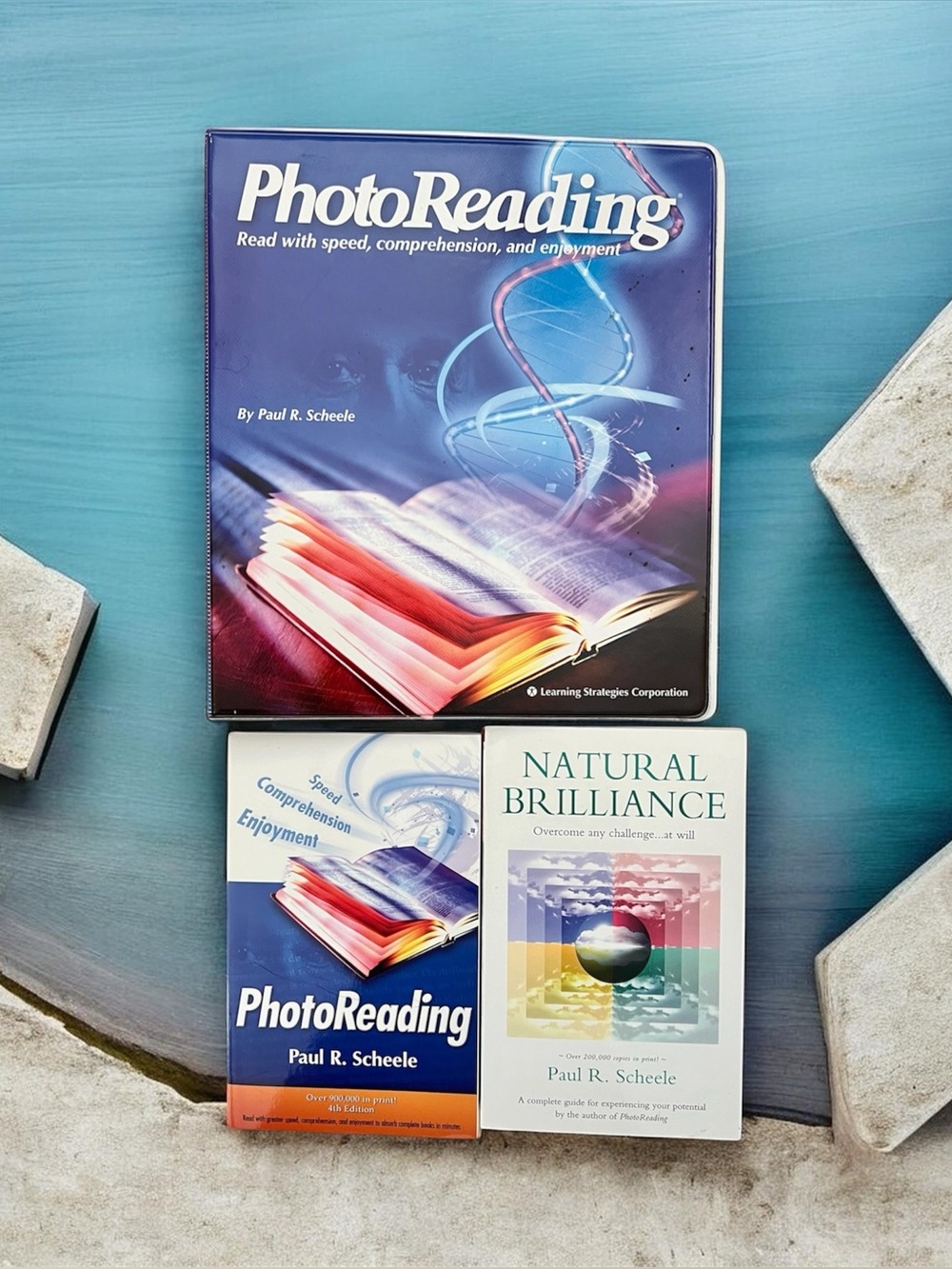 Paul Scheele PhotoReading Complete Course 8 CDs + 2 Books - Preowned